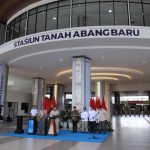 Detik-detik Peresmian Stasiun Tanah Abang Baru oleh Prabowo